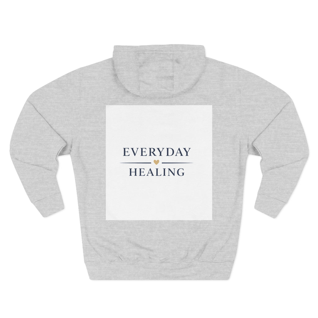 Inspirational Hoodie — “Nobody is coming to save you. Get up.” / Everyday Healing Motivational Pullover