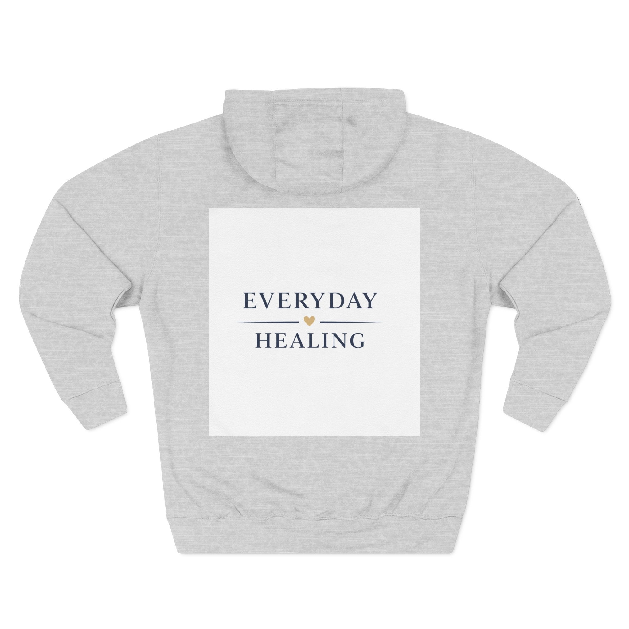 Inspirational Hoodie — “Nobody is coming to save you. Get up.” / Everyday Healing Motivational Pullover