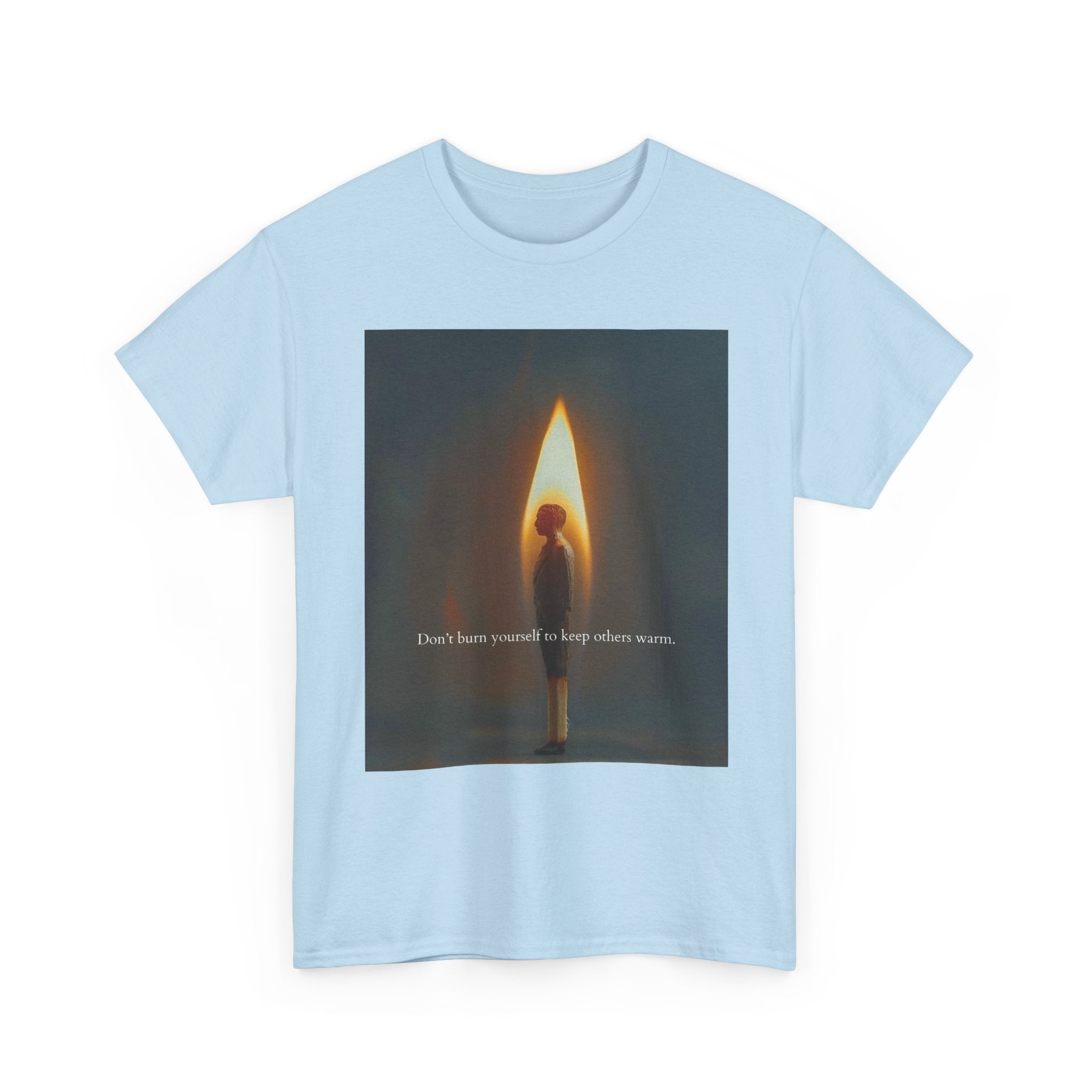 Everyday Healing Tee — Matchstick Flame Comfort Graphic Shirt