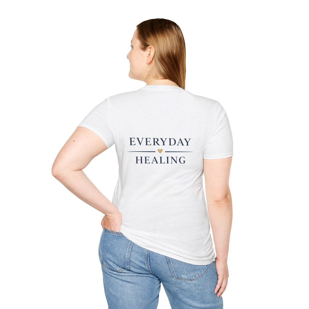 Everyday Healing Tee — "You are what you do, not what you say you'll be" C.G. Jung Inspirational T-Shirt