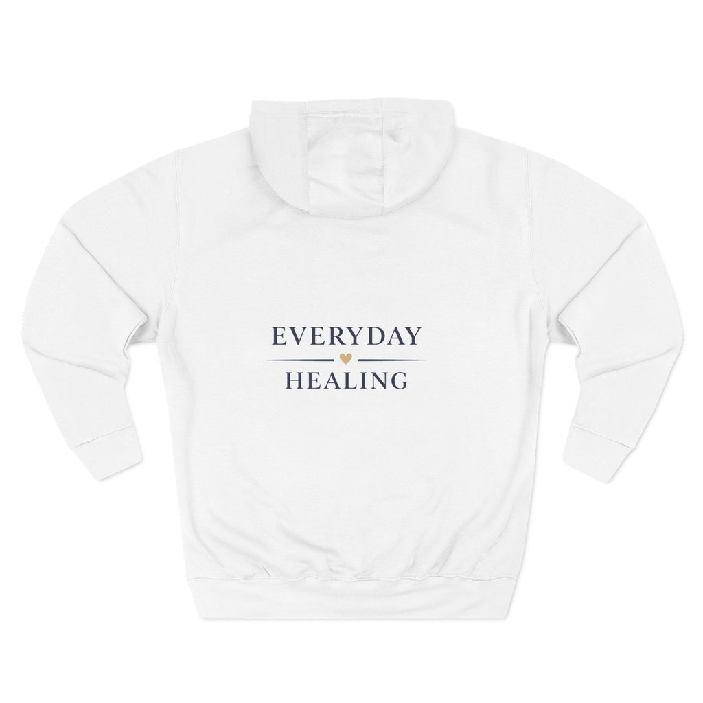 Inspirational Hoodie — “Nobody is coming to save you. Get up.” / Everyday Healing Motivational Pullover