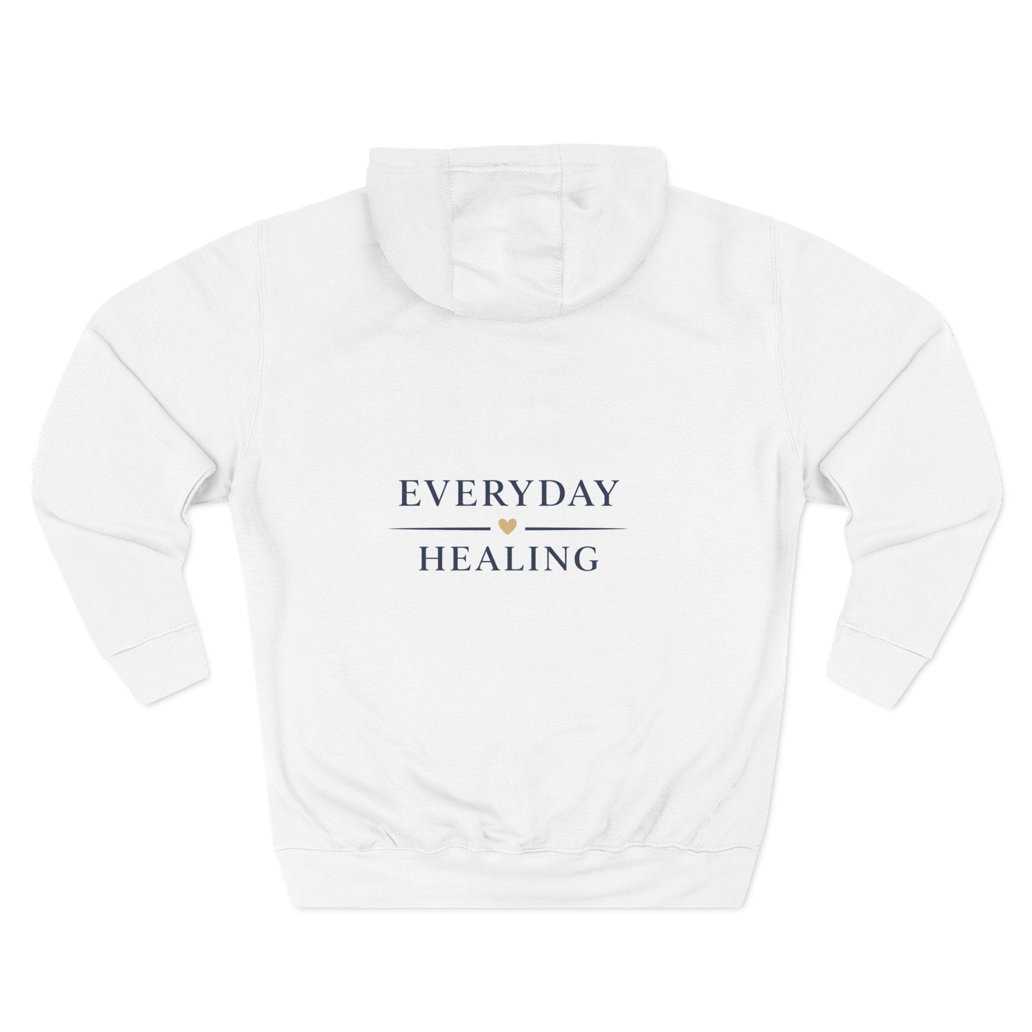 Inspirational Hoodie — “Nobody is coming to save you. Get up.” / Everyday Healing Motivational Pullover