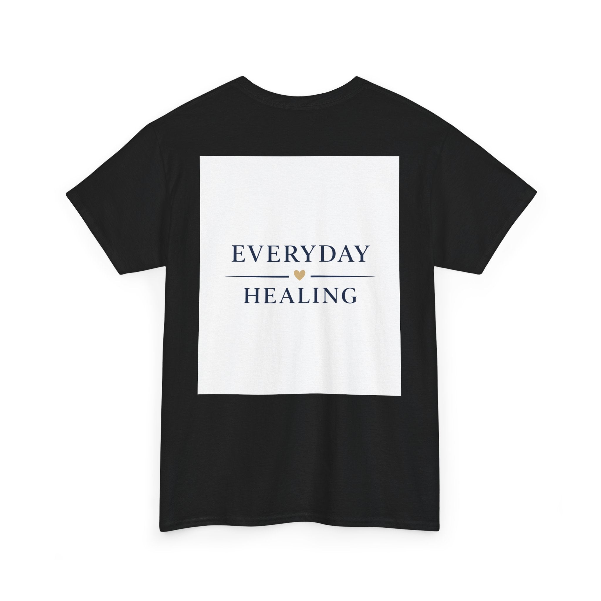Inspirational Tee – “I Am Bigger Than My Fears” Motivational Cotton T‑Shirt (Everyday Healing)