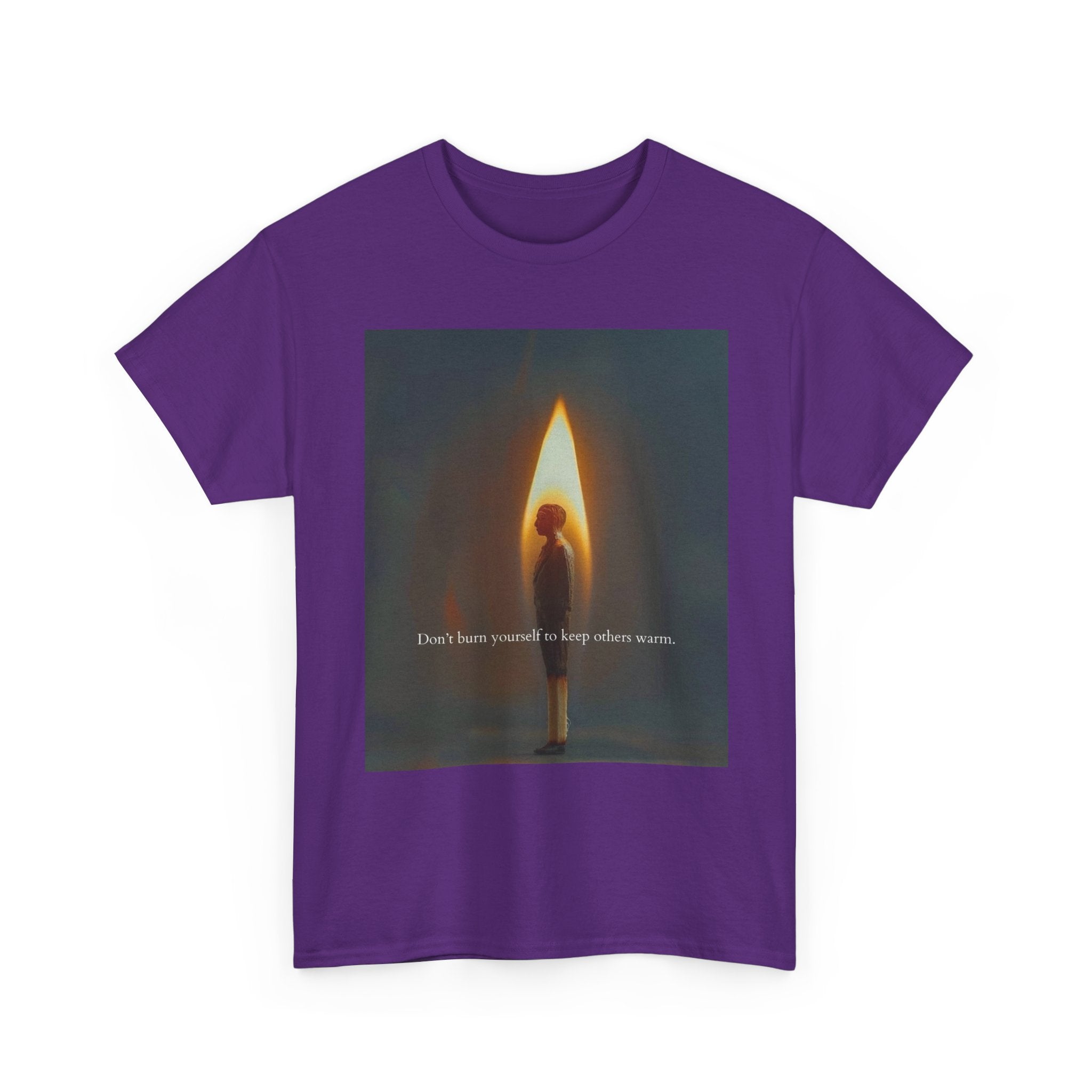 Everyday Healing Tee — Matchstick Flame Comfort Graphic Shirt