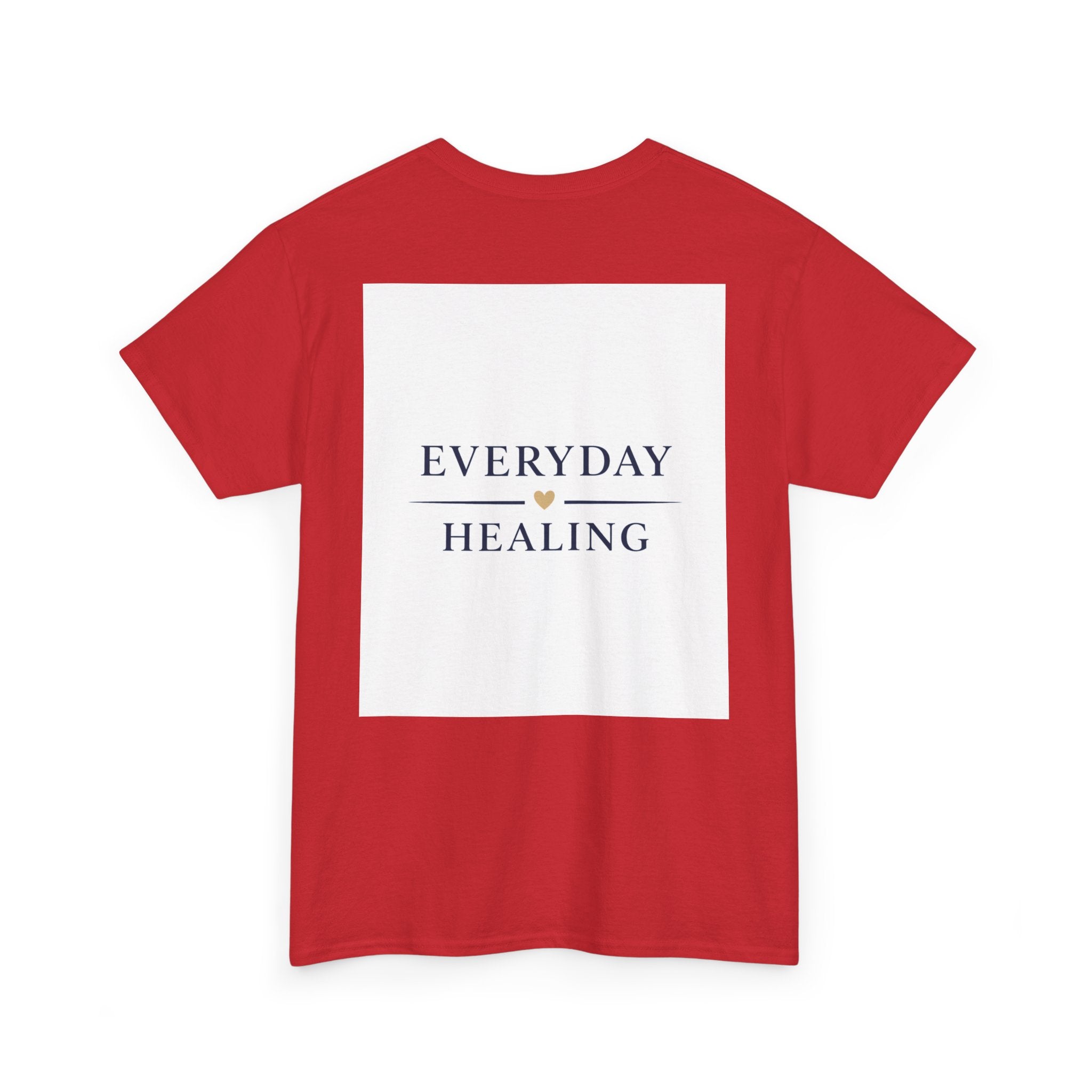 Inspirational Tee – “I Am Bigger Than My Fears” Motivational Cotton T‑Shirt (Everyday Healing)